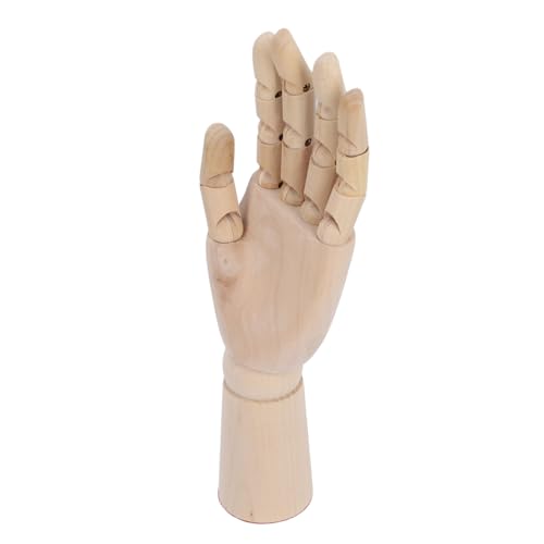 Generic Holzhandmodell Flexible Gelenk Zum Skizzieren von Display Office Desk Dekoration für Künstler Handwerksmänner 11.8in (Links) von Generic