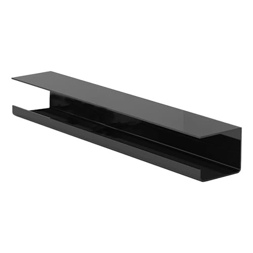 Generic Kabelmanagement Tablett unter Dem Schreibtisch, Organizer, Kabelablage für Die Ordentliche Aufbewahrung von Schreibtischkabeln, Halterungsregal, Schwarz 55cm Generic Kabelmanagement Tablett unter Dem Schreibtisch, Organizer, Kabelablage für Die Ordentliche Aufbewahrung von Schreibtischkabeln, Halterungsregal, Schwarz 55cm von Generic