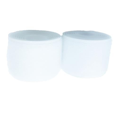 Generic Klettband Annähen 25mm - Befestigung Nylongewebe Verriegelungsband für DIY Handwerk Nähverschlüsse (Weiß, 25mm x 10 Yard) von Generic