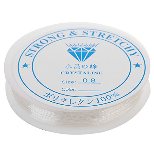 Generic MagiDeal Elastische Schnur, 10m, Transpant, Schmuckfaden Bastelschnur, DIY Schmuckherstellung, Klar, 0.8mm Generic MagiDeal Elastische Schnur, 10m, Transpant, Schmuckfaden Bastelschnur, DIY Schmuckherstellung, Klar, 0.8mm von Generic