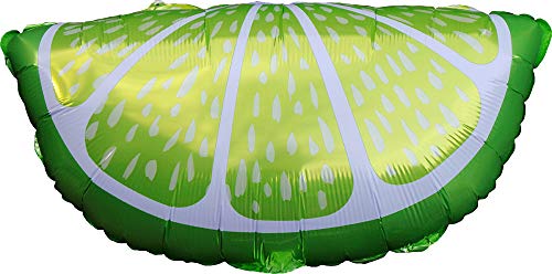 Generic Limettenscheiben-Folienballon (unaufgeblasen) von Generic