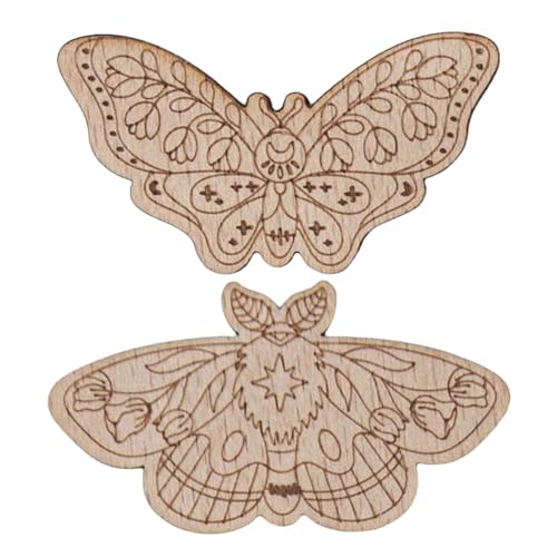 Generic Nadelhalter Magnet Schmetterling,Nadelhalter Schmetterling | 2 Stück magnetischer Nadelhalter im Schmetterlingsdesign - Schmetterling Design Quiltnadel Magnethalter, Quiltnadel Halter für von Generic