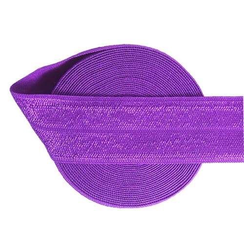 Generic Nine Looms Satin-Gummiband, 2,5 cm, 25 mm, 2 m, hohe Elastizität, lila, glänzendes Spandex-Band für Haargummis, Stirnband, Kleid, DIY, Nähen, 2,5 cm, 2 m, Violett Generic Nine Looms Satin-Gummiband, 2,5 cm, 25 mm, 2 m, hohe Elastizität, lila, glänzendes Spandex-Band für Haargummis, Stirnband, Kleid, DIY, Nähen, 2,5 cm, 2 m, Violett von Generic