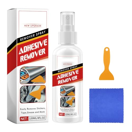 Generic Oberflächenfeste Kleberentferner mit Plastikschaber-Schaber-Autoaufkleber-Entfernerspray Automotive Kleberentfernerspray für Kleber und Autoaufkleber von Generic