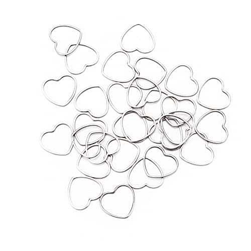 Generic Offene Lünetten für Harz, Hohle Herz -verdrängte Anhänger Herzzauber Edelstahl 30 -teilige Ohrring Anhänger DIY Heart Shaped Edelstahl Hohlrahmenanhänger für Ohrring Halskette Generic Offene Lünetten für Harz, Hohle Herz -verdrängte Anhänger Herzzauber Edelstahl 30 -teilige Ohrring Anhänger DIY Heart Shaped Edelstahl Hohlrahmenanhänger für Ohrring Halskette von Generic