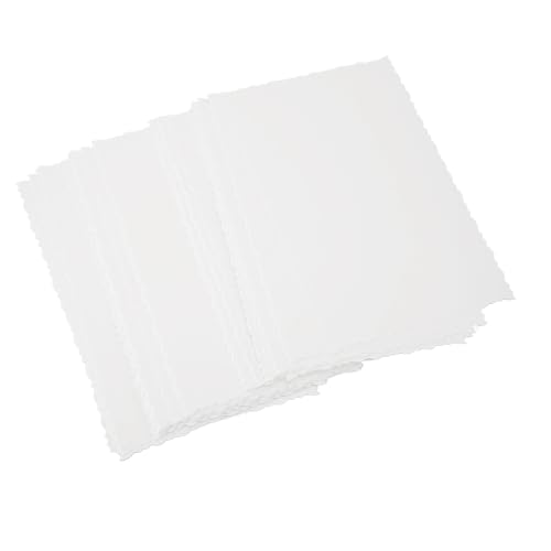 Generic Premium 100pcs Blankes Kartonpapier für Postkarten -Partyeinladungskarten - Ideal für DIY Scrapbooking (15x10 cm / 5,9x3,9in, 250 gsm, weiß, Box verpackt) von Generic