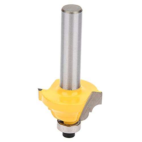 Generic Roundover Router Bit, Router Accessoires 8mm Shank Double Roman Ogee Bit Holzbearbeitungsschneider (8*25.4MM) von Generic