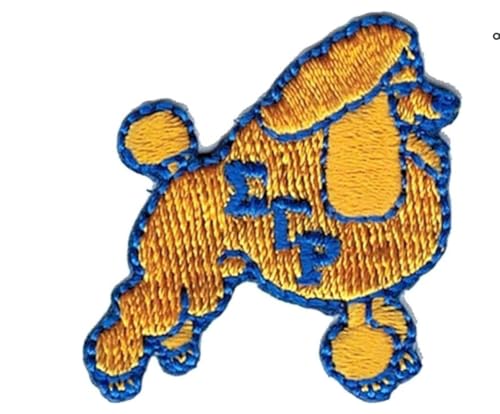 Generic Sigma Gamma Rho Pudel Aufnäher zum Aufbügeln, 3,2 cm, Rosa Generic Sigma Gamma Rho Pudel Aufnäher zum Aufbügeln, 3,2 cm, Rosa von Generic