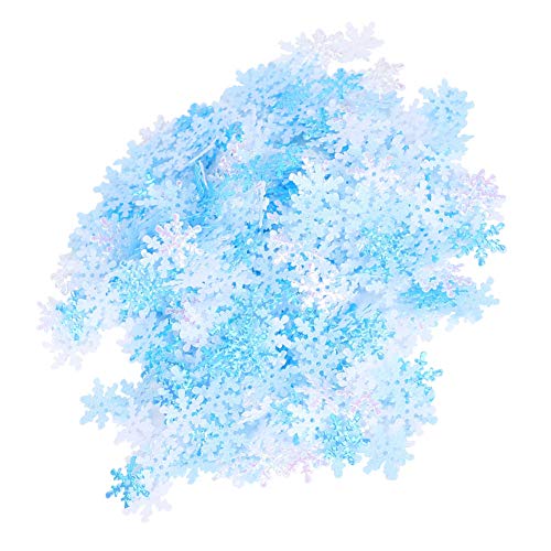 Generic Weihnachten Konfetti, Blau und weiß mit 1 Pack Weihnachten Glitzer Konfetti Zur Dekoration von Generic