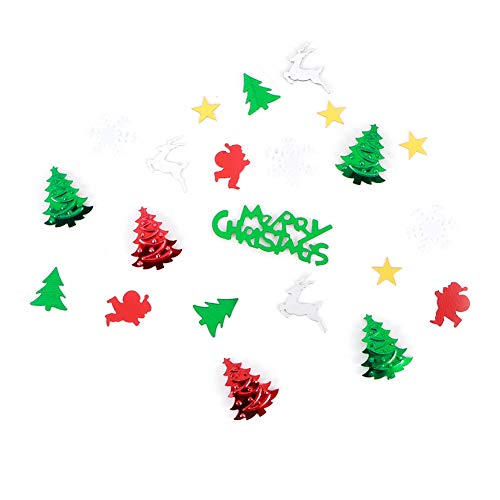 Generic Weihnachten Konfetti, Partydekorationen Konfetti Party Streuung Weihnachtsdekor Weihnachten von Generic
