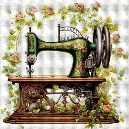 Generische Vollsticke Öko-Wäsche-Faden 14CT-Drucknähmaschinen Kreuzstich 40x40 cm Generische Vollsticke Öko-Wäsche-Faden 14CT-Drucknähmaschinen Kreuzstich 40x40 cm von Generic