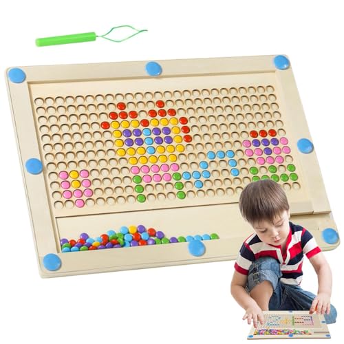 Generische magnetische Maltafel mit Perlen für Kleinkinder, Magnetpunkt-Kunst-Kunst-Zeichenbrett, Fun Dot Art Magnet-Kunst-Magnettafel Generische magnetische Maltafel mit Perlen für Kleinkinder, Magnetpunkt-Kunst-Kunst-Zeichenbrett, Fun Dot Art Magnet-Kunst-Magnettafel von Generic