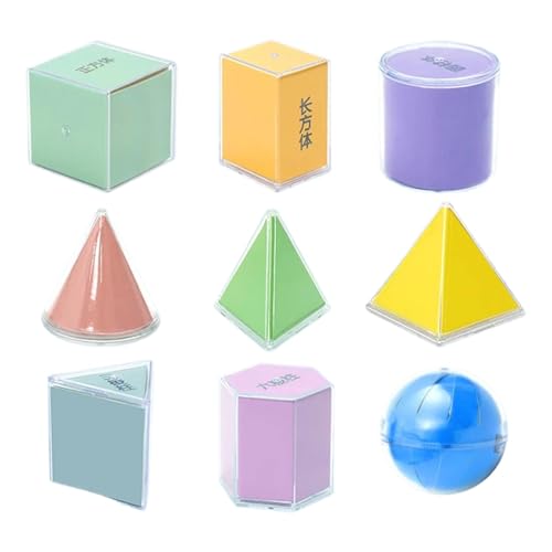 Geometrische Festkörperblöcke, Set mit 3D-Mathematikformen, Vorschulpädagogisch, Modelle aus Massivholz, verschiedene visuelle Kits, frühe Modellierwerkzeuge für die Grundschule, Geometrische Festkörperblöcke, Set mit 3D-Mathematikformen, Vorschulpädagogisch, Modelle aus Massivholz, verschiedene visuelle Kits, frühe Modellierwerkzeuge für die Grundschule, von Generic