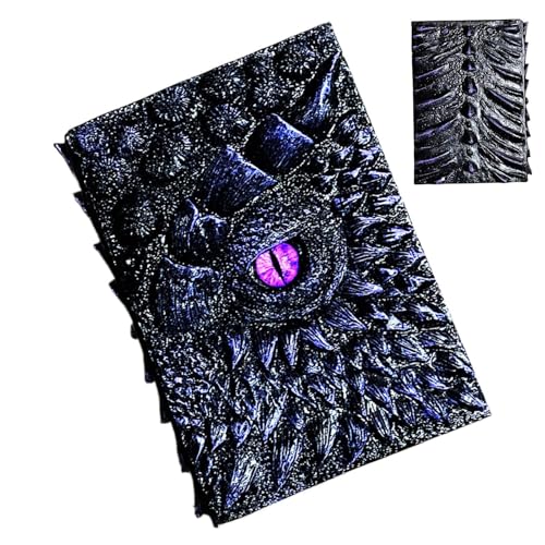 Geprägtes Tagebuch mit Drachenaugen, geprägtes Tagebuch mit Drachenaugen, dekoratives geprägtes Notizbuch, geprägtes Schreibbuch für Drachenliebhaber, Reise-Notizblock von Tap Geprägtes Tagebuch mit Drachenaugen, geprägtes Tagebuch mit Drachenaugen, dekoratives geprägtes Notizbuch, geprägtes Schreibbuch für Drachenliebhaber, Reise-Notizblock von Tap von Generic