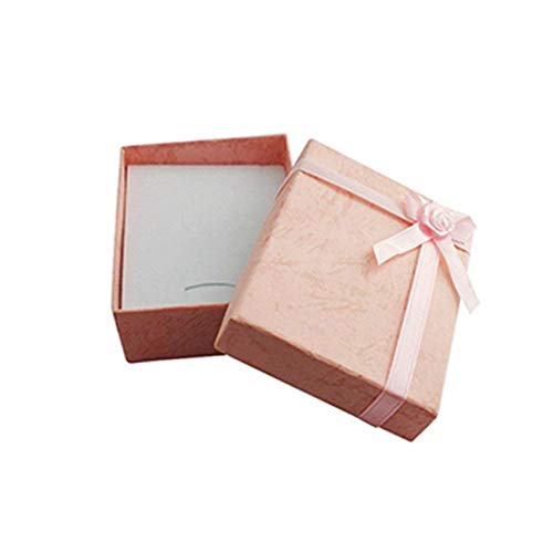 Geschenk-Box für Armband, Halskette, Anhänger, Schmuckkästchen, Rosa von Generic