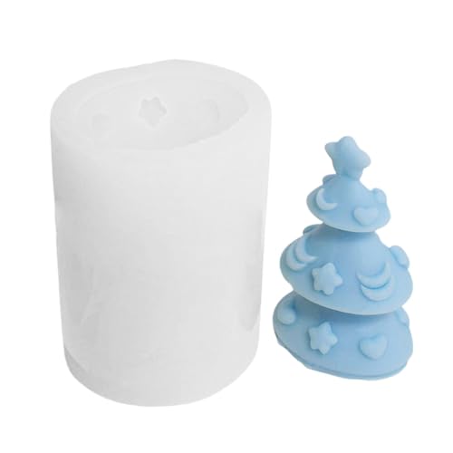 Gießform aus Harz, Silikonform für Weihnachtsbaum, Set zur Herstellung von Kerzen für Weihnachtsbaum, Kerzenherstellung, Silikon-Epoxidharzform für Bastelarbeiten Gießform aus Harz, Silikonform für Weihnachtsbaum, Set zur Herstellung von Kerzen für Weihnachtsbaum, Kerzenherstellung, Silikon-Epoxidharzform für Bastelarbeiten von Generic