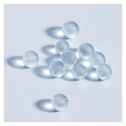 Glasperlen 1000 Stück/2000 Stück DIA1mm bis 11mm Kleine dekorative Glaskugeln transparent for Labor(2.5mm 2000pcs) von Generic