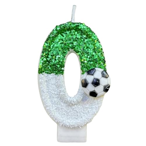 Glitzer Jubiläumskerzen - Glitzer Fußball Kerzen Dekorationen, Fußball Thema Kuchen Dekorationen | Fußball Design Kuchen Kerzen, Kreative Kuchen Dekoration für Geburtstag Hochzeit Feiern Glitzer Jubiläumskerzen - Glitzer Fußball Kerzen Dekorationen, Fußball Thema Kuchen Dekorationen | Fußball Design Kuchen Kerzen, Kreative Kuchen Dekoration für Geburtstag Hochzeit Feiern von Generic