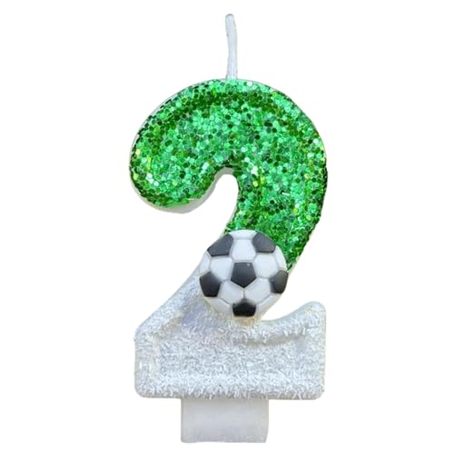 Glitzer Jubiläumskerzen - Glitzer Fußball Kerzen Dekorationen, Fußball Thema Kuchen Dekorationen | Fußball Design Kuchen Kerzen, Kreative Kuchen Dekoration für Geburtstag Hochzeit Feiern Glitzer Jubiläumskerzen - Glitzer Fußball Kerzen Dekorationen, Fußball Thema Kuchen Dekorationen | Fußball Design Kuchen Kerzen, Kreative Kuchen Dekoration für Geburtstag Hochzeit Feiern von Generic