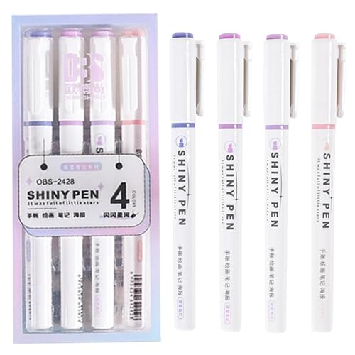 Glitzer Textmarker – Schnelltrocknende Mehrzweck-Marker, schnell trocknende Marker für Studenten, Tagebücher, Notizen, Zeichnungen, Anfänger, Kalender, Poster Glitzer Textmarker – Schnelltrocknende Mehrzweck-Marker, schnell trocknende Marker für Studenten, Tagebücher, Notizen, Zeichnungen, Anfänger, Kalender, Poster von Generic