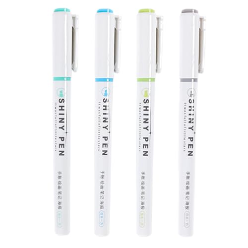 Glitzernde Highlighter – Weihnachtsgeschenke für Jugendliche, Kunst für Studenten und Projekte | mit zwei Tipps, zum Ausmalen von Schreibwaren, niedlich, passend zu den Marken von Generic