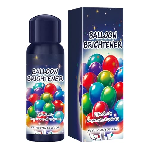 Glitzerspray für Luftballons, Ballonspray | Latexballons Spray glänzend – Ultra-glänzendes Spray für Latexballons Spray Ballon-Politur für ein langanhaltendes glänzendes Finish von Generic