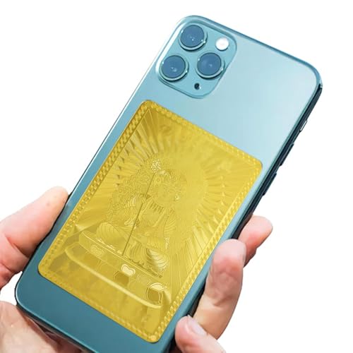 Glückskarte des Gottes des chinesischen Gottes, traditionelle chinesische Goldkarte zum Sammeln – dekorative Brieftaschenkarte, Glücksbringer, symbolisiert Ri Glückskarte des Gottes des chinesischen Gottes, traditionelle chinesische Goldkarte zum Sammeln – dekorative Brieftaschenkarte, Glücksbringer, symbolisiert Ri von Generic