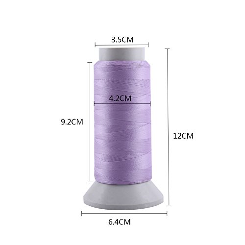 Glühen Im Dunklen Garn, Stickereifaden Stickmaschine Nähenmaschinenfaden Stickelfäden Stickmaschine Fadenhilfen Gut Beim Nähen (1000 Meter) von Generic