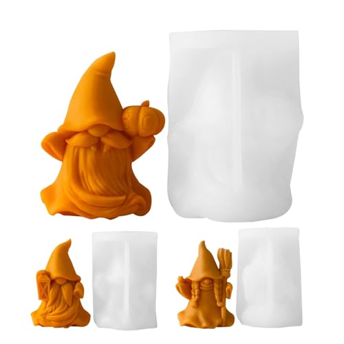 Gnome-Kerzenform | Gießformen aus Epoxidharz Gnome - Formen für Kunsthandwerk aus Kunstharz, Bastelbedarf, Formen zur Herstellung von Kerzen, Skulptur für Cand Gips Gnome-Kerzenform | Gießformen aus Epoxidharz Gnome - Formen für Kunsthandwerk aus Kunstharz, Bastelbedarf, Formen zur Herstellung von Kerzen, Skulptur für Cand Gips von Generic