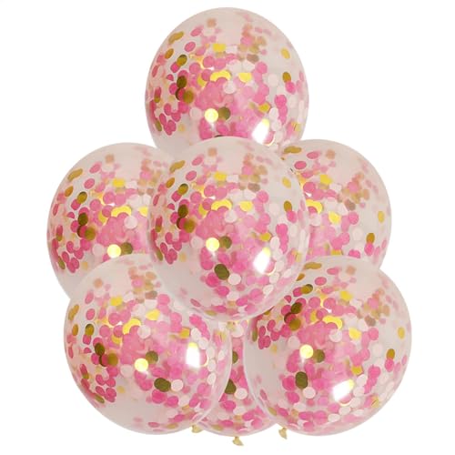 Gold-Konfetti-Luftballons,Gold-Konfetti-Latex-Luftballons,Latex-Partyballon 100 Stück 12 Zoll Konfetti-Ballons | Mehrfarbiger Pailletten-Ballon mit goldenem Papier, transparente Party-Dekoration für H Gold-Konfetti-Luftballons,Gold-Konfetti-Latex-Luftballons,Latex-Partyballon 100 Stück 12 Zoll Konfetti-Ballons | Mehrfarbiger Pailletten-Ballon mit goldenem Papier, transparente Party-Dekoration für H von Generic