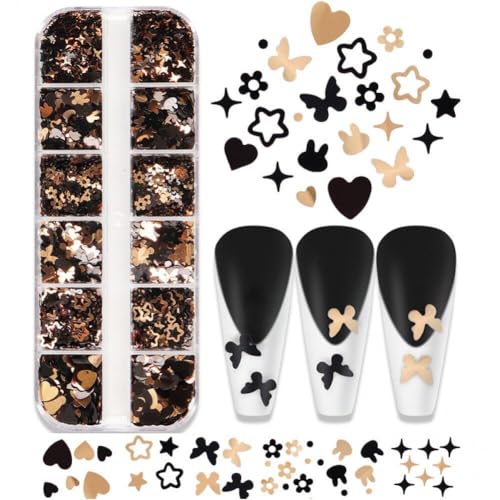 Gold Pink Butterfly Resin Pailletten Glitzer Für Epoxidharz Füllung Kirschblütenharzfüller Uv Silikonform DIY -zubehör von Generic