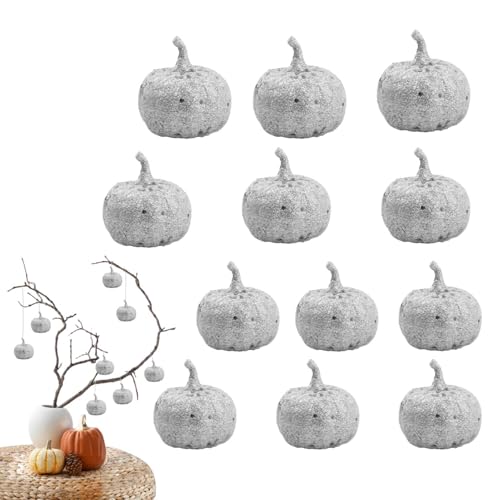 Goldfarbene und silberne Kürbisse – Schaumstoff- -Halloween- -Dekoration, leichte Ernte-Kürbisse für Esstisch, Wohnzimmer, Schlafzimmer, , Goldfarbene und silberne Kürbisse – Schaumstoff- -Halloween- -Dekoration, leichte Ernte-Kürbisse für Esstisch, Wohnzimmer, Schlafzimmer, , von Generic