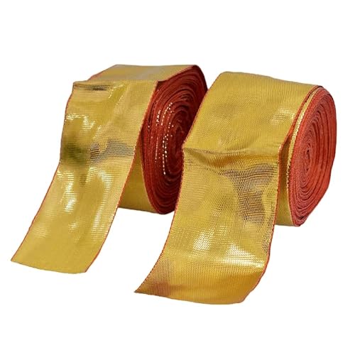 Gota-Spitzenbordüre, Material für Kleider, Kleidung, Bekleidung, Saree, Blusen, goldfarben (45 m) von Generic