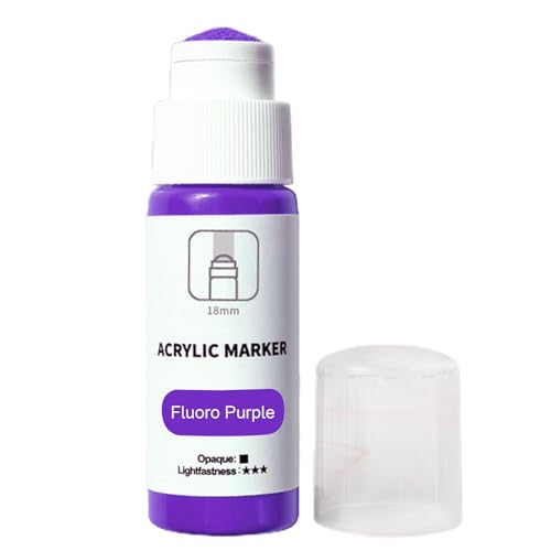 Graffiti-Marker | Graffiti-Stift, 18 mm Spitze auf Wasserbasis, permanenter Marker für Graffiti, Mops, 60 ml, für Wandbilder, Leinwand, Metall, Glas, Papier Graffiti-Marker | Graffiti-Stift, 18 mm Spitze auf Wasserbasis, permanenter Marker für Graffiti, Mops, 60 ml, für Wandbilder, Leinwand, Metall, Glas, Papier von Generic