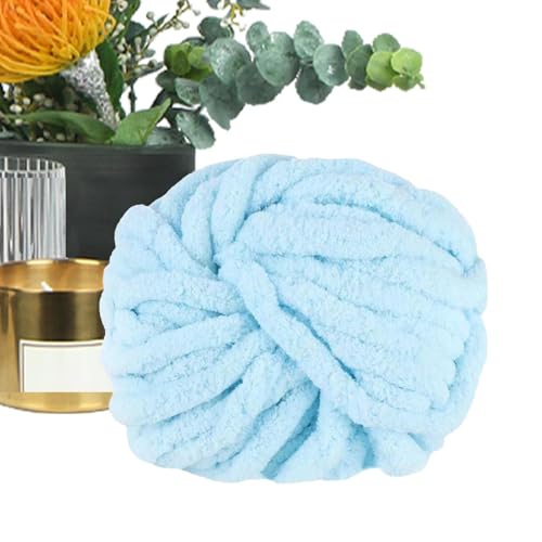 Grobstrick-Chenille-Garn, Plüschgarn - Weiches Garn zum Häkeln von Decken - Dickes Garn zum Stricken, weiches Plus-Garn, Kunsthandwerk, Nähzubehör für Socken, Handschuhe, Schuhe Grobstrick-Chenille-Garn, Plüschgarn - Weiches Garn zum Häkeln von Decken - Dickes Garn zum Stricken, weiches Plus-Garn, Kunsthandwerk, Nähzubehör für Socken, Handschuhe, Schuhe von Generic