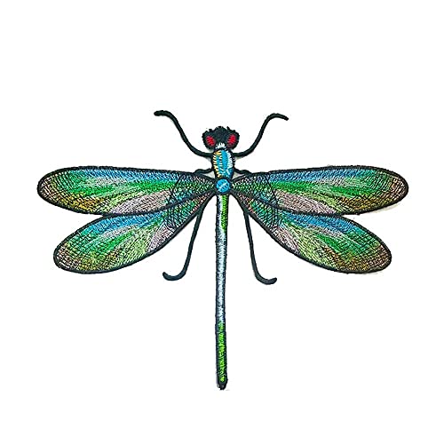 Große Libelle zum Aufbügeln für Kleidung, Stickerei, Stoff, DIY-Applikation, Abzeichen für Kleidung, Brosche, Scrapbooking Große Libelle zum Aufbügeln für Kleidung, Stickerei, Stoff, DIY-Applikation, Abzeichen für Kleidung, Brosche, Scrapbooking von Generic
