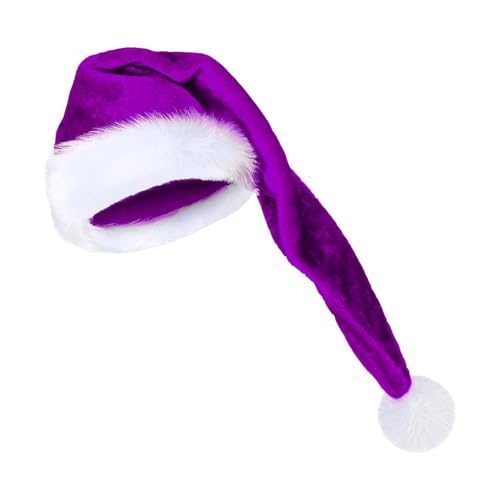 Große Nikolausmütze - Plüsch Nikolausmütze Weihnachten | Unisex Erwachsene Cosplay Kostüm Weihnachtsmütze für Neujahr Urlaub Große Nikolausmütze - Plüsch Nikolausmütze Weihnachten | Unisex Erwachsene Cosplay Kostüm Weihnachtsmütze für Neujahr Urlaub von Generic