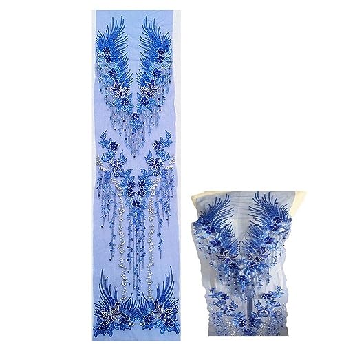 Große Pailletten Auf Patch Perlenspitzenverkleidungen Stickerei Blumenhochzeit Applique DIY -trimmen Für Brautkleid Große Pailletten Auf Patch Perlenspitzenverkleidungen Stickerei Blumenhochzeit Applique DIY -trimmen Für Brautkleid von Generic