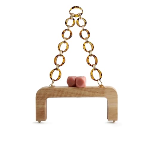 Großer Kussverschluss aus Kunstharz, Taschengriff aus Holz, runde handgefertigte Taschengriffe aus Holz, handgefertigtes DIY-Accessoire mit Ohrverschluss für Taschenersatzwerkzeug Großer Kussverschluss aus Kunstharz, Taschengriff aus Holz, runde handgefertigte Taschengriffe aus Holz, handgefertigtes DIY-Accessoire mit Ohrverschluss für Taschenersatzwerkzeug von Generic