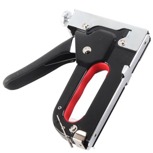 Grundnahrungsmittel, Grundnahrungsmittelpistole für Holzbrad Nailer 3 in 1 Staple Gun 600 Nägelkapazität Handbuch Brad Nailer für Polster, Fixmaterial, Dekoration, Schreiner von Generic