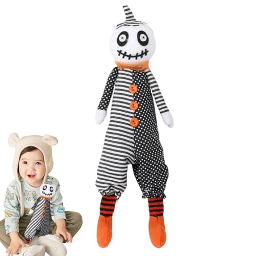 Gruseliger Halloween-Kürbis, Halloween-Kürbis, gruselige Geister-Kürbis, Plüschfigur für Mottoparty, Spukhaus, Tischornamente von Generic
