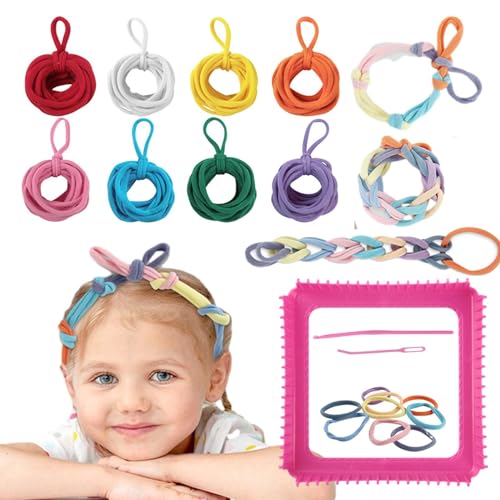 Gurtweberei-Set, Webband-Set | handgefertigtes elastisches Band aus geflochtenem Seil, lustiges und multifunktionales interaktives Spielzeug mit Gurt, bietet von Generic