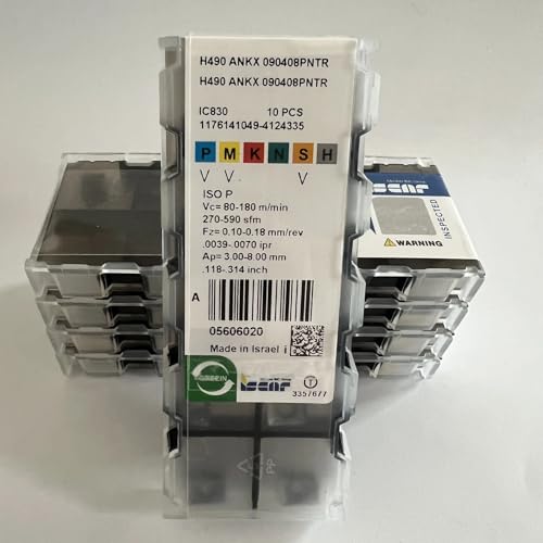 H490ANKX090408PNTR IC830/Original Hartmetallklinge, 10 Stück H490ANKX090408PNTR IC830/Original Hartmetallklinge, 10 Stück von Generic