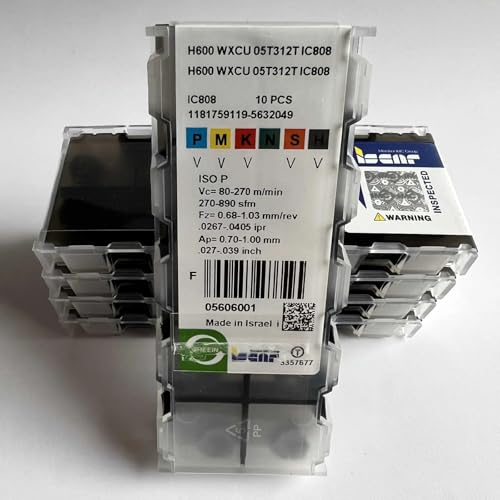 H600WXCU05T312T IC808 / Original Hartmetall-Blatt, 10 Stück H600WXCU05T312T IC808 / Original Hartmetall-Blatt, 10 Stück von Generic
