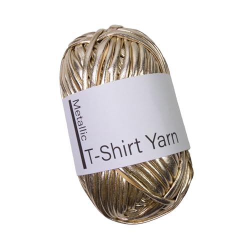 Häkel-T-Shirtgarn, Strickgarn, elastisches Strickgarn, modisches Häkelgarn, T-Shirt-Garn für Häkeln, glänzendes Garn für Kleidung, Schlüsselanhänger Häkel-T-Shirtgarn, Strickgarn, elastisches Strickgarn, modisches Häkelgarn, T-Shirt-Garn für Häkeln, glänzendes Garn für Kleidung, Schlüsselanhänger von Generic