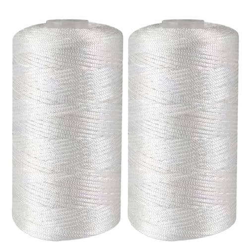 Häkelgarn - 2pcs Baumwollgarn | Strickgarne | Hand Stricken Leichten Körper Yarrn | Handgefertigtes Handwerk Nylon Häkeln Kabel | Metallgloss Dünner Baumwollfaden Für Diyy Summer Cool Hut Schuhe T Häkelgarn - 2pcs Baumwollgarn | Strickgarne | Hand Stricken Leichten Körper Yarrn | Handgefertigtes Handwerk Nylon Häkeln Kabel | Metallgloss Dünner Baumwollfaden Für Diyy Summer Cool Hut Schuhe T von Generic