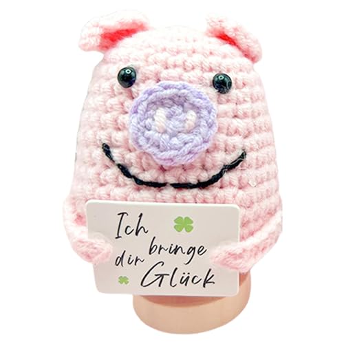 Häkeln, emotionale Unterstützung, positive Häkeltiere, niedliche Puppe, Comic-Häkeltier, lustiges Spielzeug, handgefertigt, Plüsch, emotionale Unterstützung für Räume Häkeln, emotionale Unterstützung, positive Häkeltiere, niedliche Puppe, Comic-Häkeltier, lustiges Spielzeug, handgefertigt, Plüsch, emotionale Unterstützung für Räume von Generic
