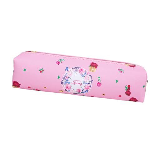 Häkelnadel-Koffer Stricktasche mit Reißverschluss, tragbar, kleine Geschenke, Garnhalter, Aufbewahrung, rosa von Generic