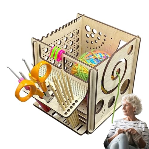 Häkelschüssel Garnschale Garnschale Garnschale Strickständer Garnspender Garnspender Garnschale Garnschale Garnhalter Garnschale Strickschale Garnschale Garnschale Holz Korb Häkelzubehör Su von Generic