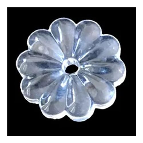 Hängekristalle Prismen 16mm-50mm klare Kristallperlen Form Kronleuchter Teile zur Dekoration Hängekristalle Kristalle für Dekoration(30mm 100pcs) von Generic